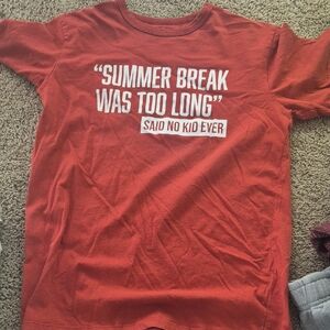 The Children's Place Red Short Sleeve Tee